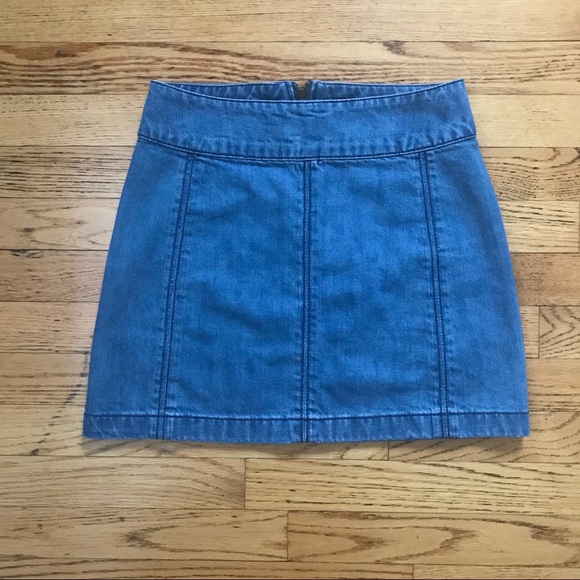 Free People Denim Skirt - Picture 2 of 5